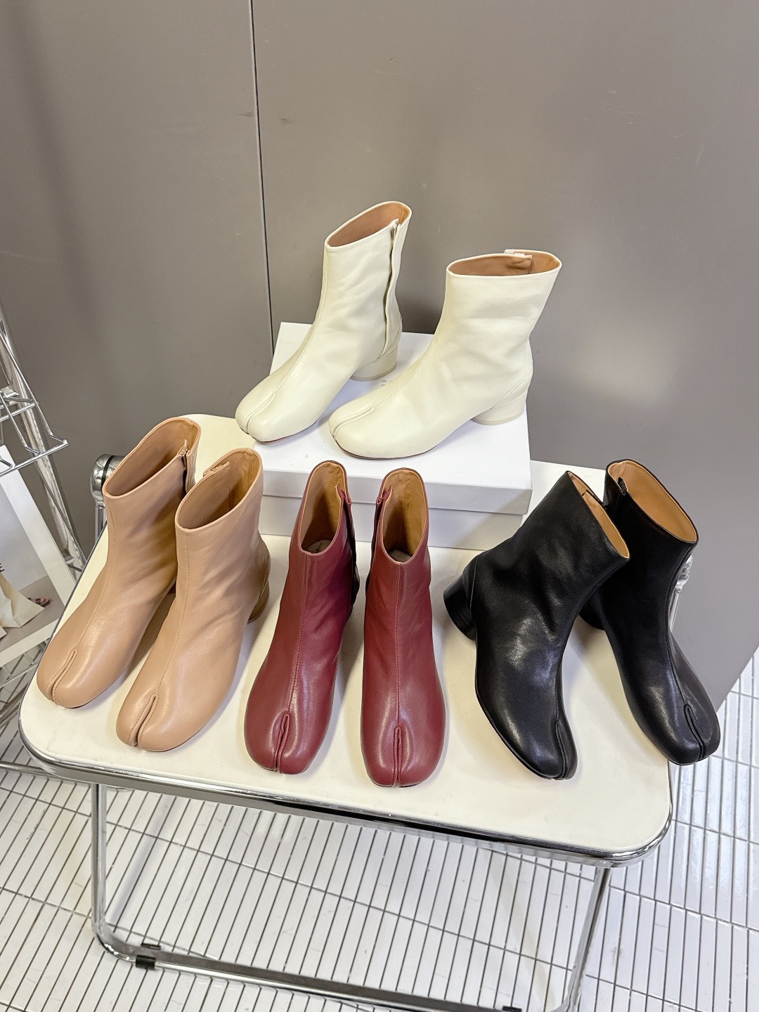 메*마르지엘라 신상 빈티지 앵클부츠