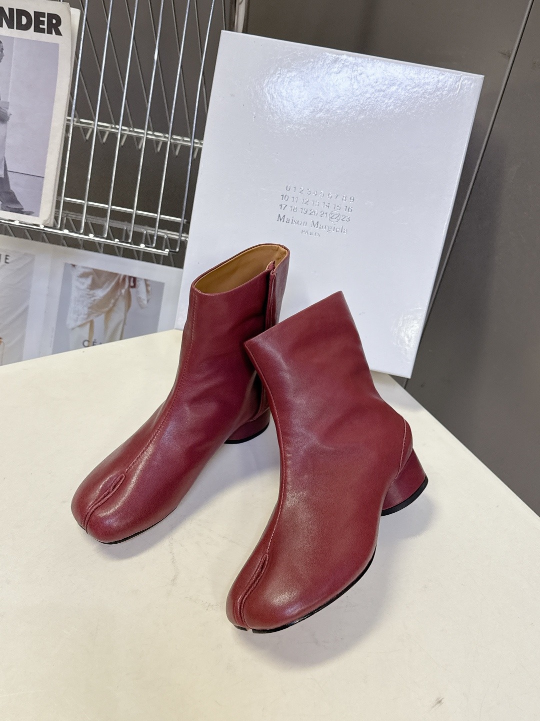 메*마르지엘라 신상 빈티지 앵클부츠