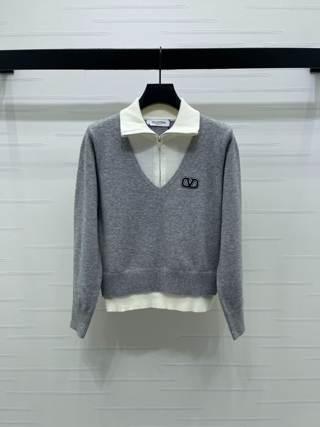 발*티노 25 신상 페이크 니트 탑