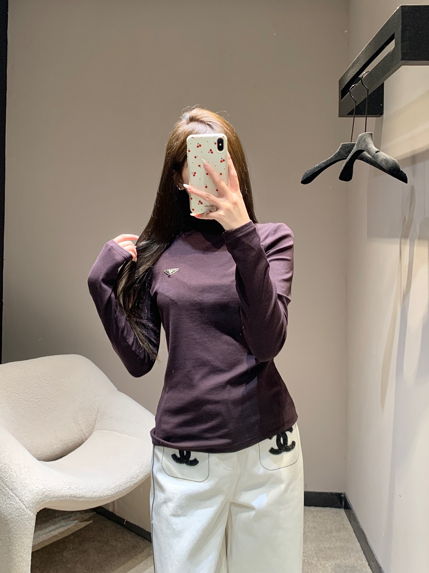 프*다 신상 터틀넥 긴팔