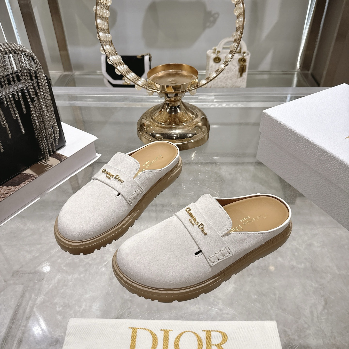 디* 25 신상 세미슬리퍼 보이뮬