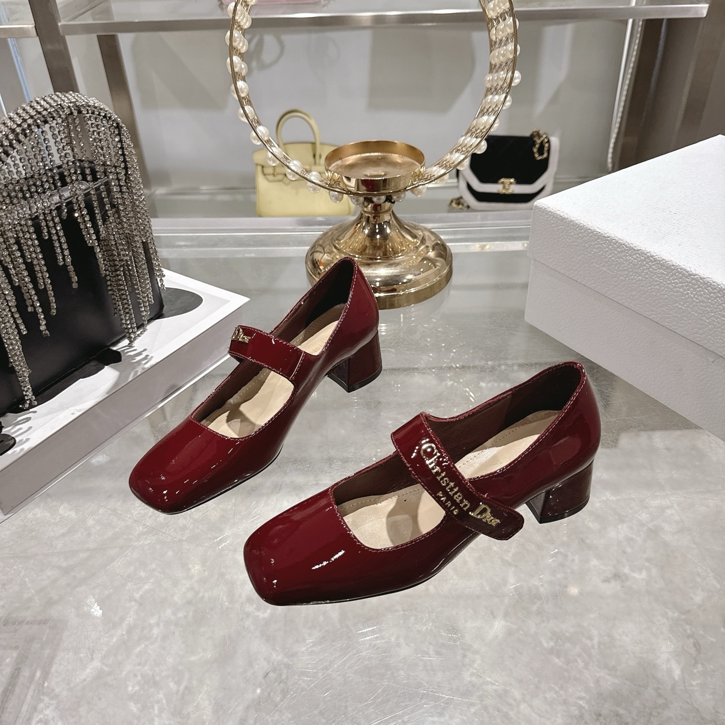 디* 26 신상 Lolita 통굽 단화