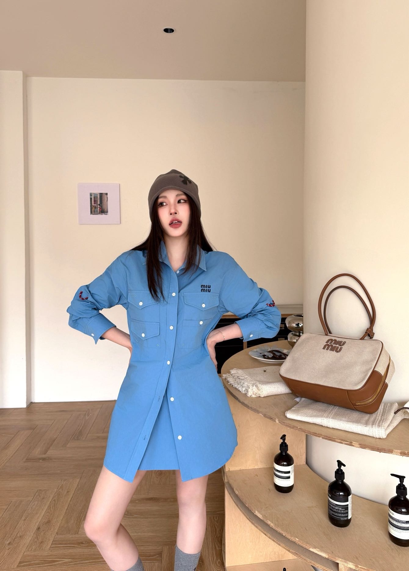 미*미* 26 신상 셔츠 스커트