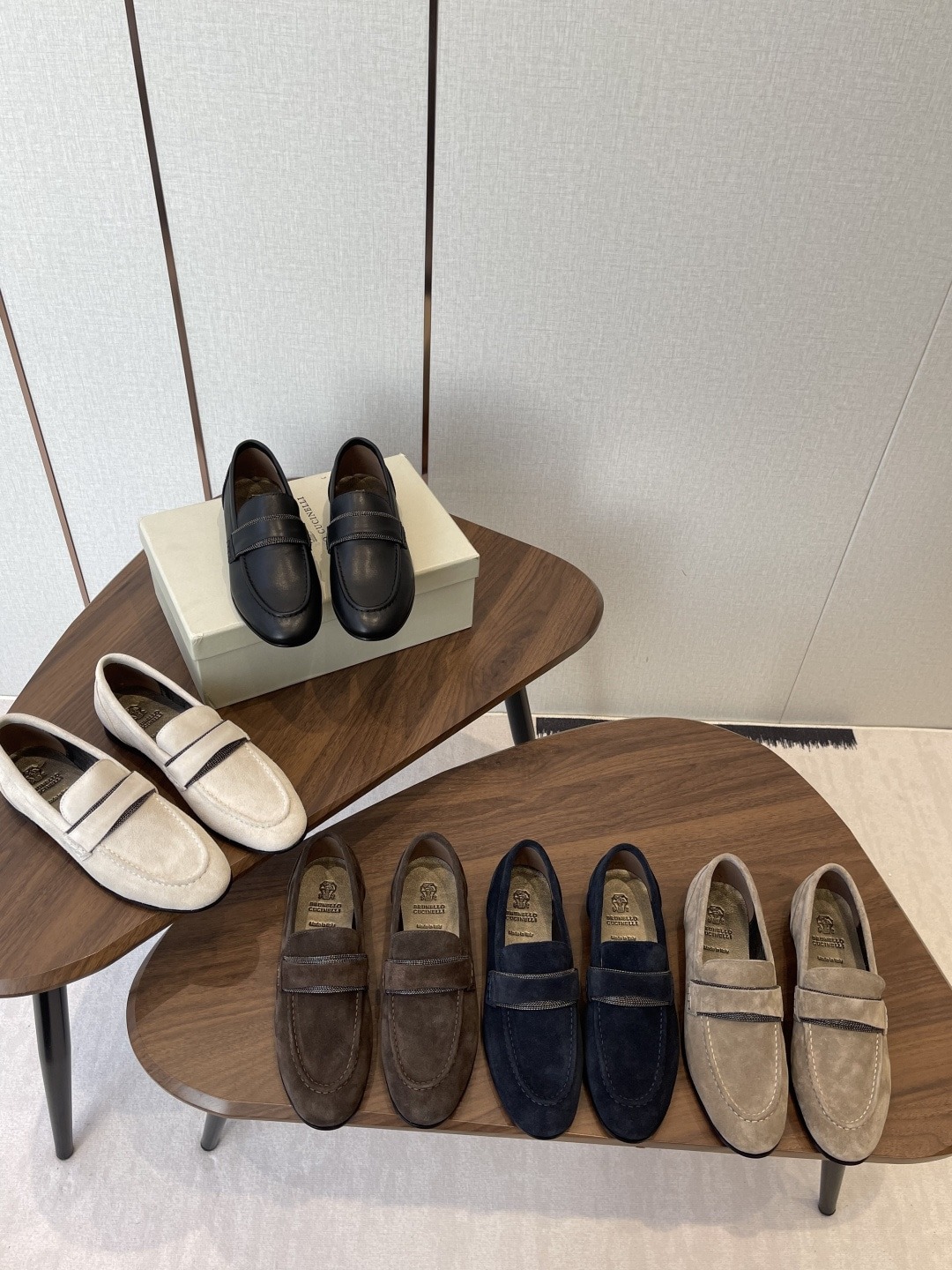 브*넬로 쿠치넬리 25ss 신상 빈티지 로퍼