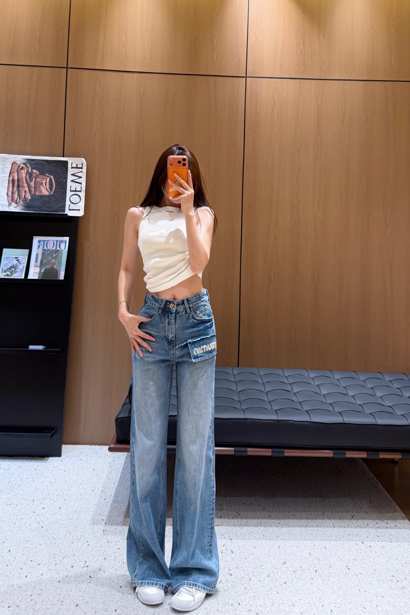 미*미* 봄신상 하이웨스트 와이드 팬츠