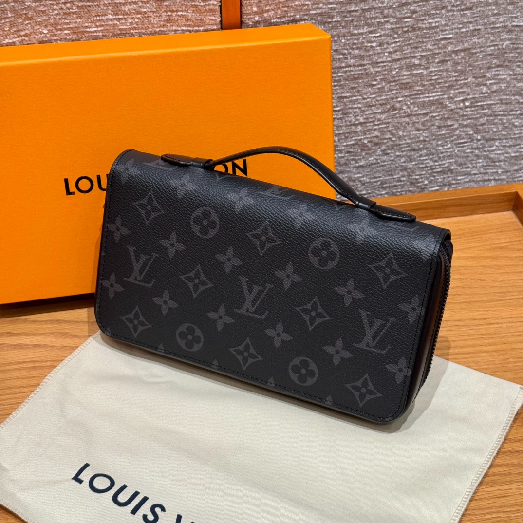 루*비통 모노그램 이클립스 장지갑