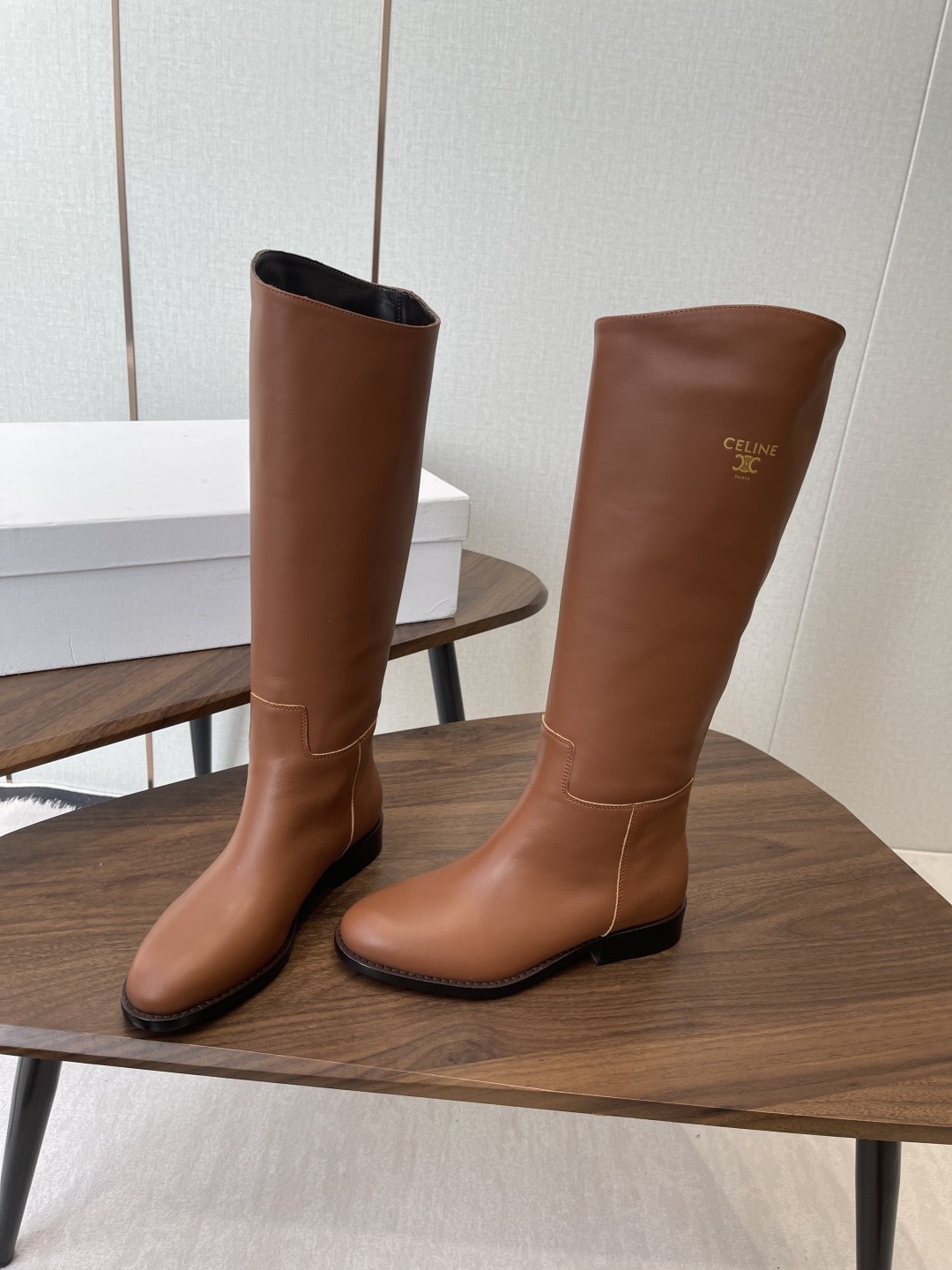 셀*느 25ss 신상 워커 롱부츠