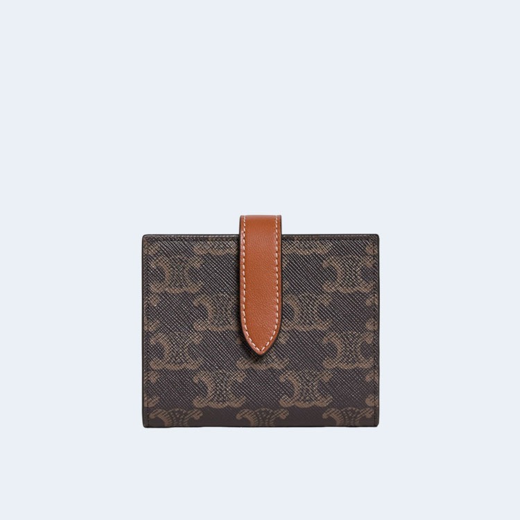 셀린느 스몰 스트랩 월렛 탄