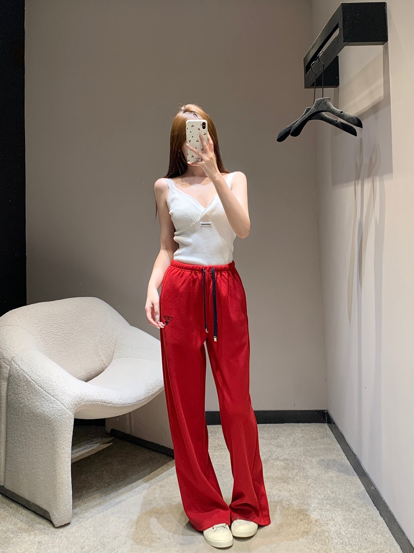 디* 25FW 신상 레터링 캐주얼 팬츠