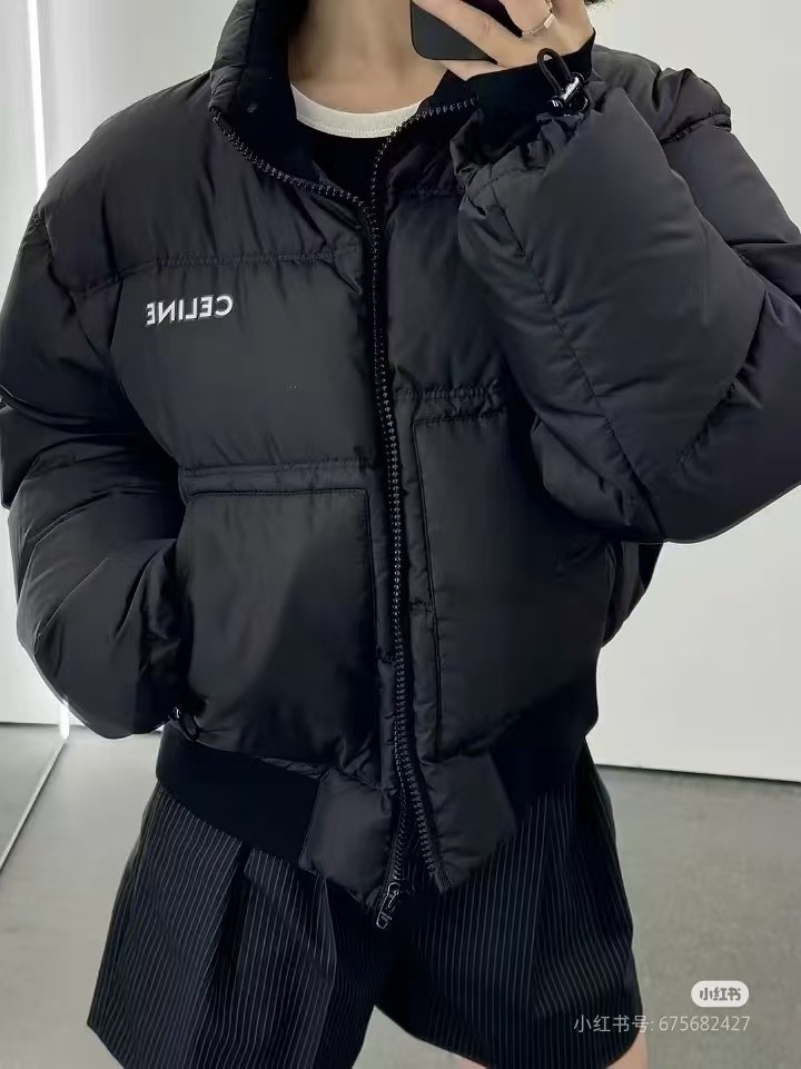 셀*느 신상 블랙 패딩 점퍼