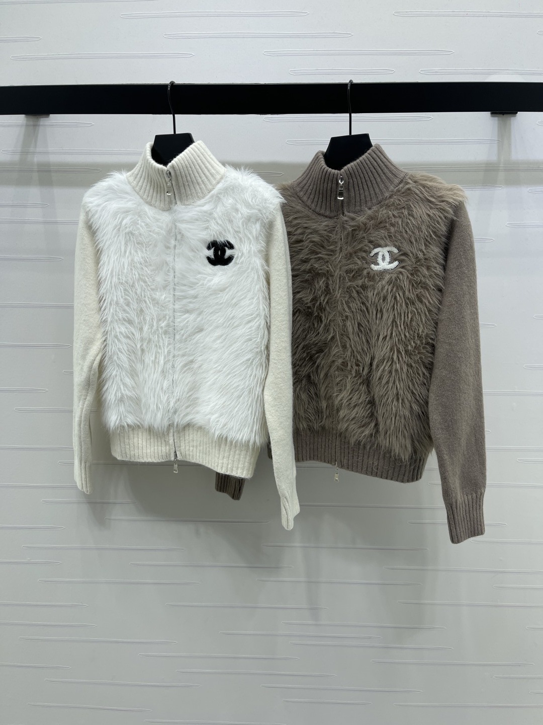 샤* 25 신상 밍크털 니트 코트