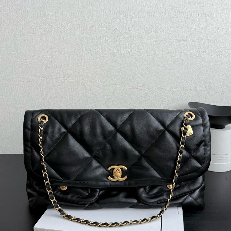 샤넬 퀼팅 플랩백