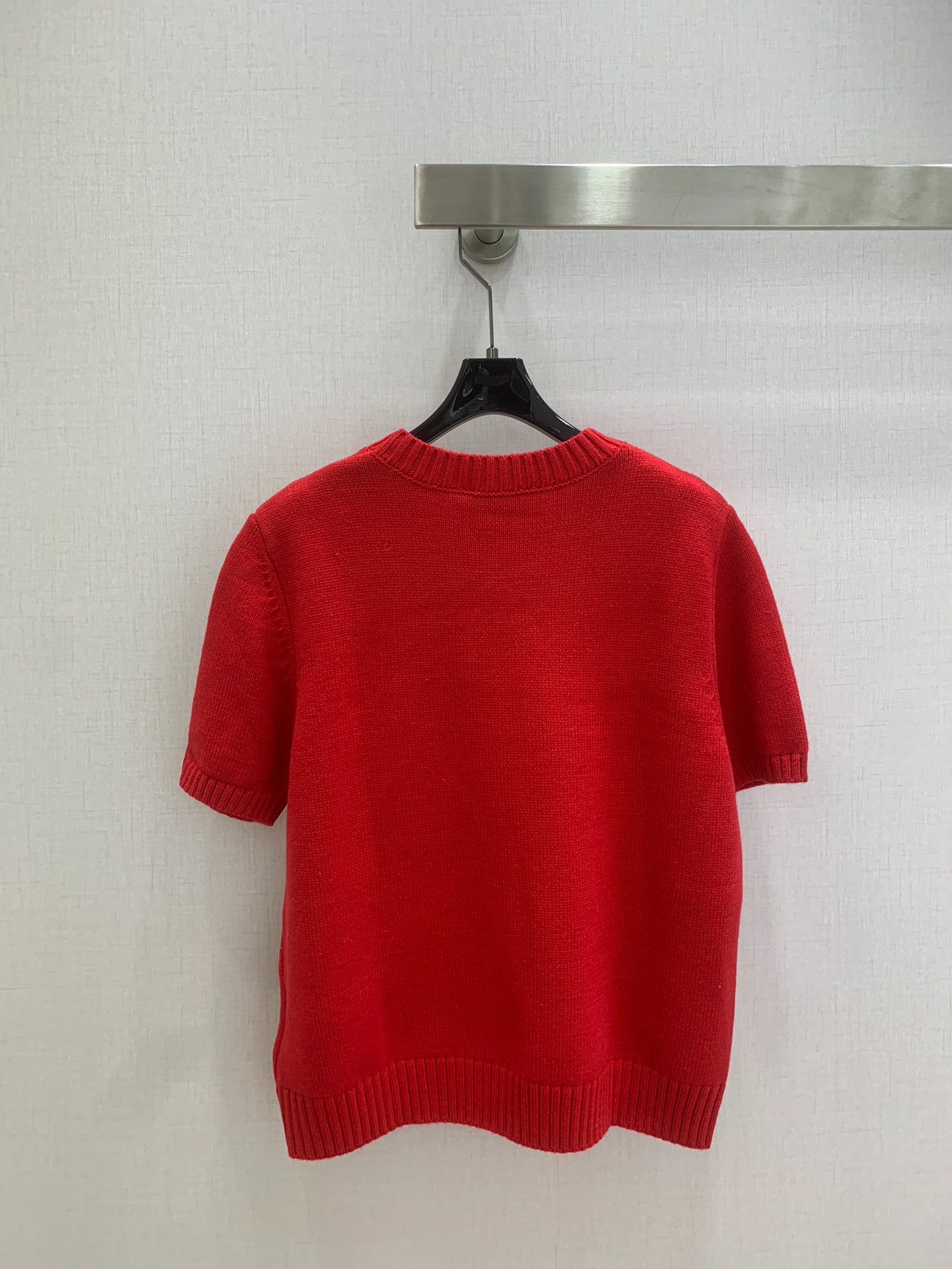 미*미* 26 신상 레드 니트 반팔