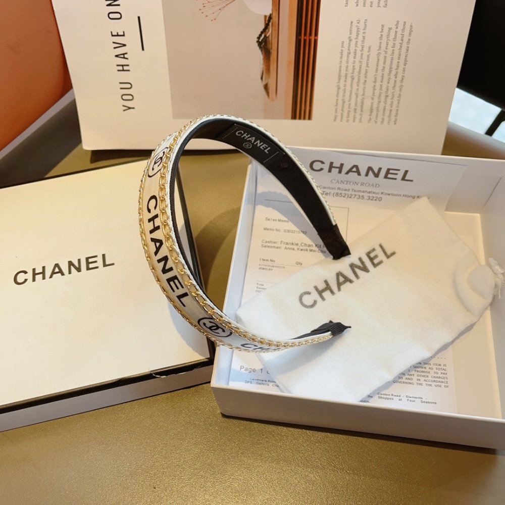 샤* 최신 스몰 체인 헤어밴드