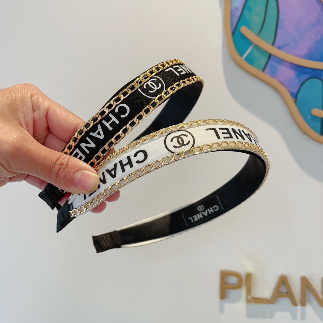 샤* 최신 스몰 체인 헤어밴드