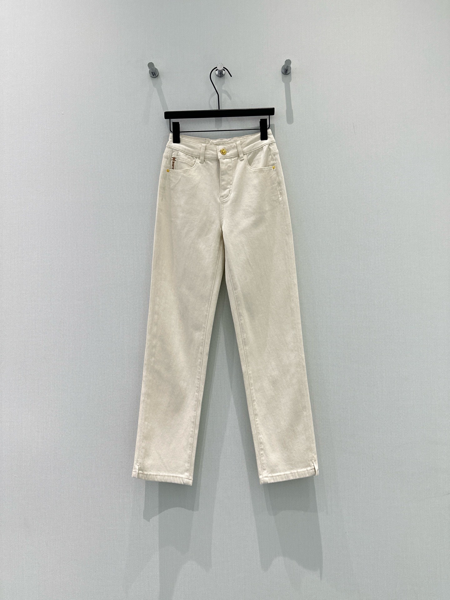 셀*느 신상 밑단 트임 하이웨스트 데님 바지