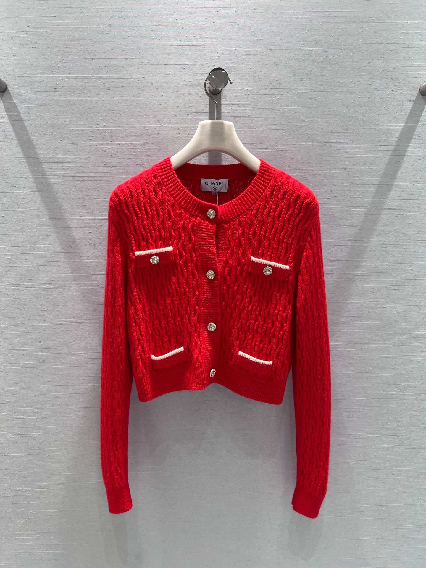 샤* 26SS 신상 한정판 레드 가디건